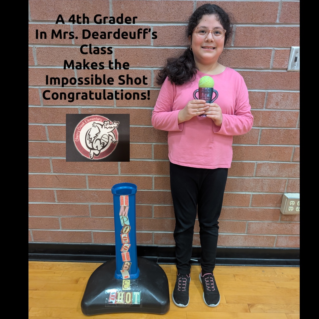 A Fouth Grader in Mrs. Deardeuff’s Class Makes the Impossible Shot