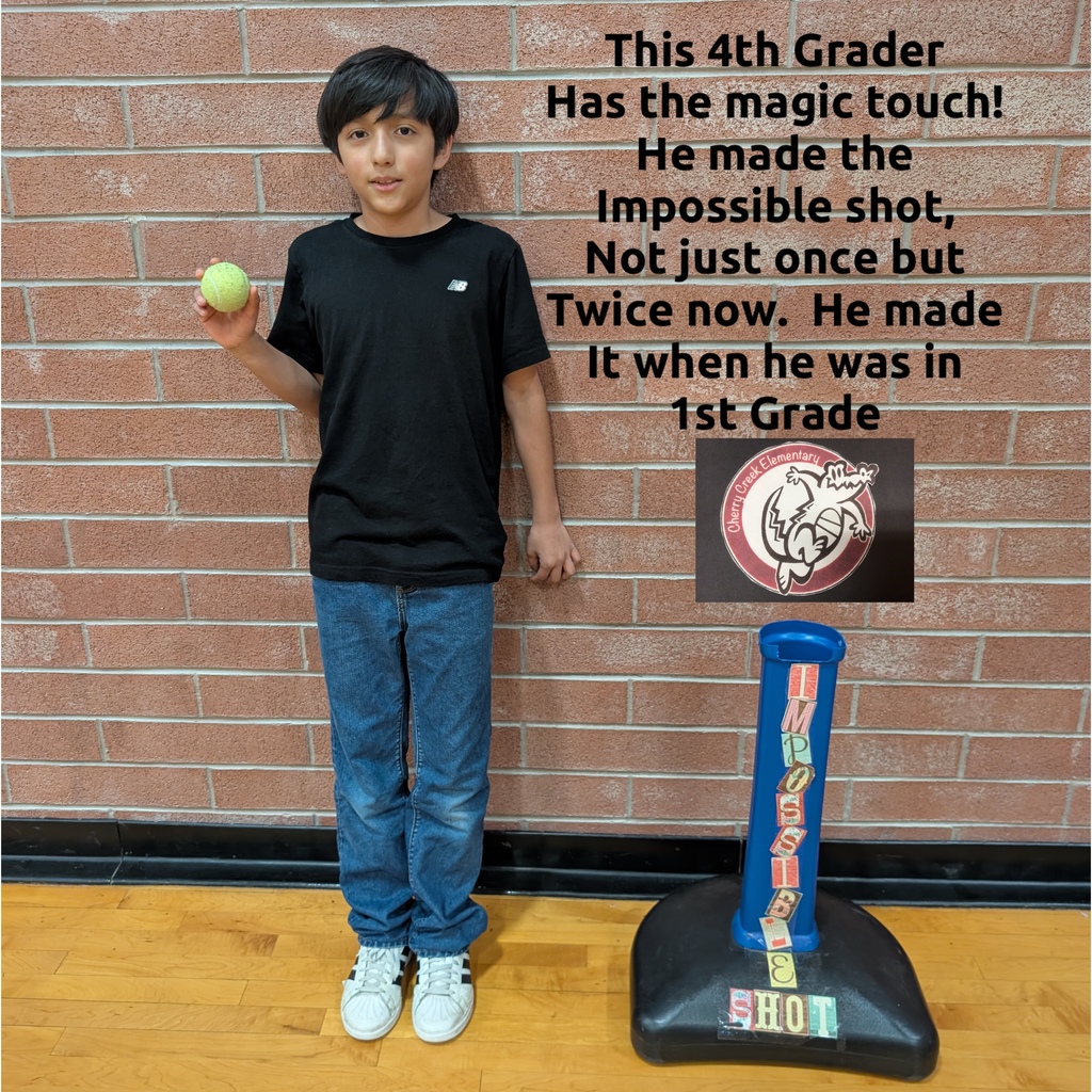 This 4th grader makes the Impossible Shot for a 2nd time