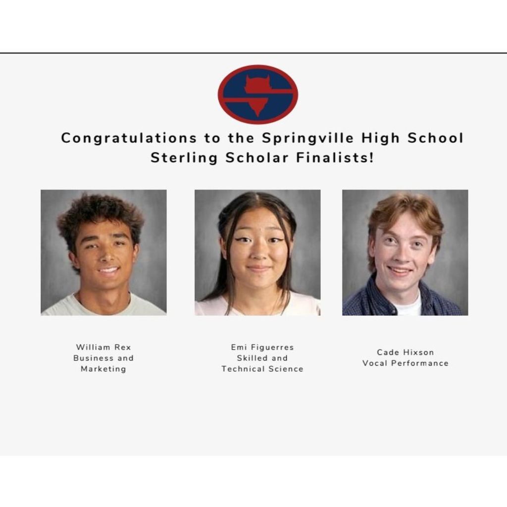 Sterling Scholar Finalists