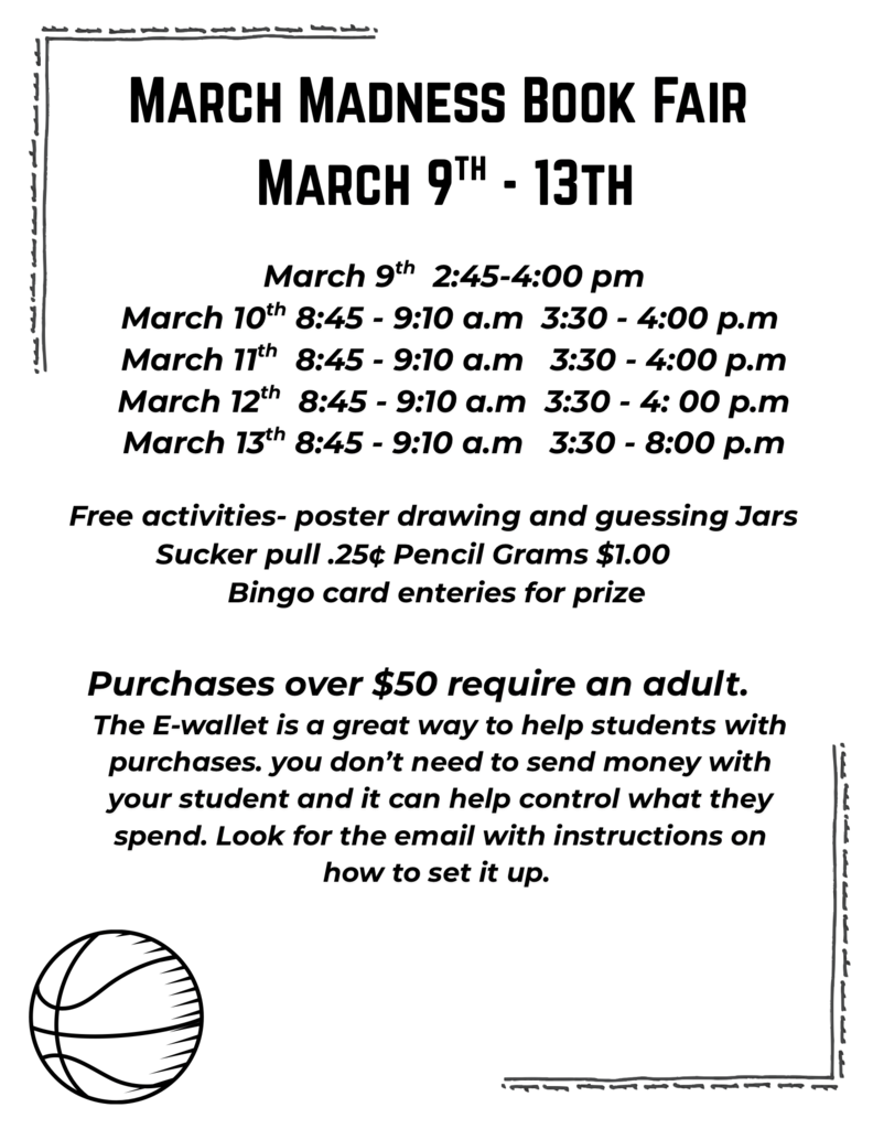 March Madness Bookfair