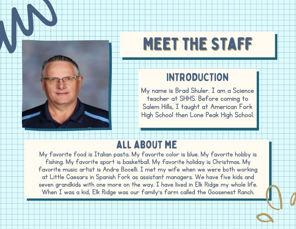 Teacher Spotlight: Brad Shuler