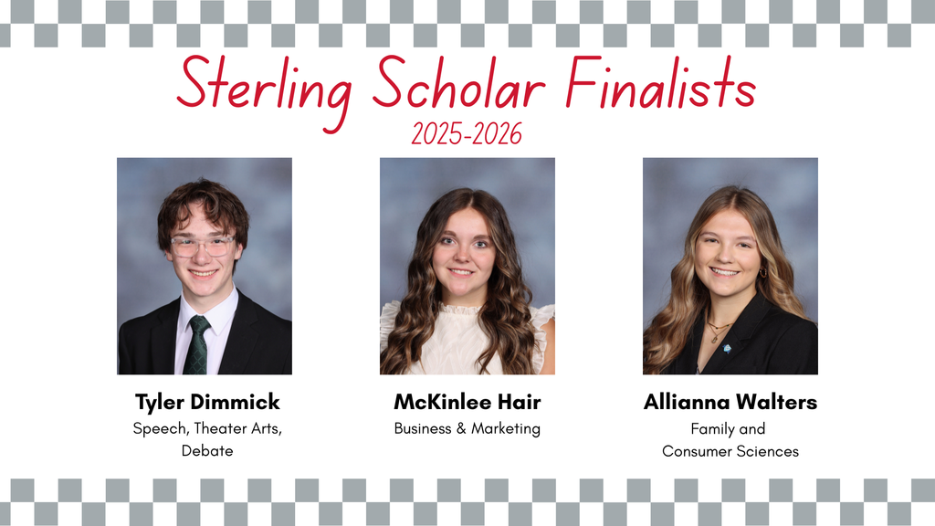 Sterling Scholar Finalists