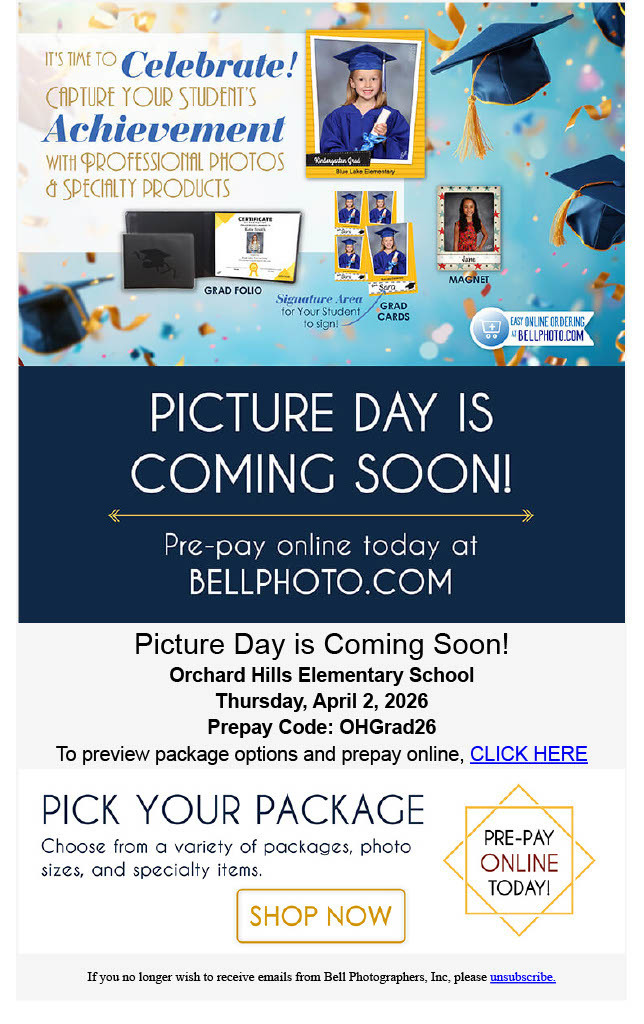 Graduation Picture Day