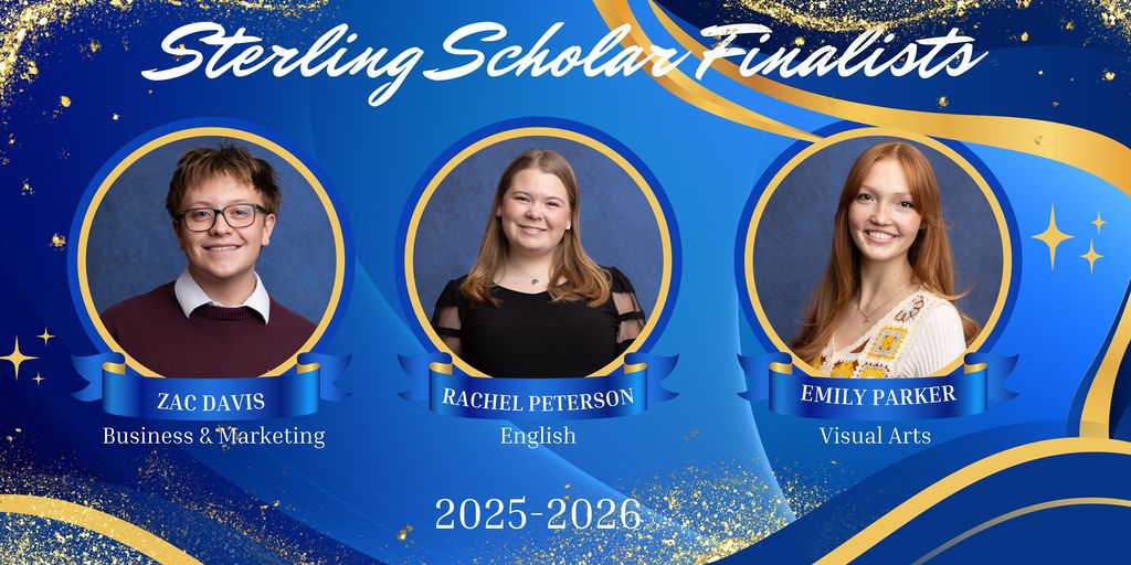 Sterling Scholar Finalists 2025-2026