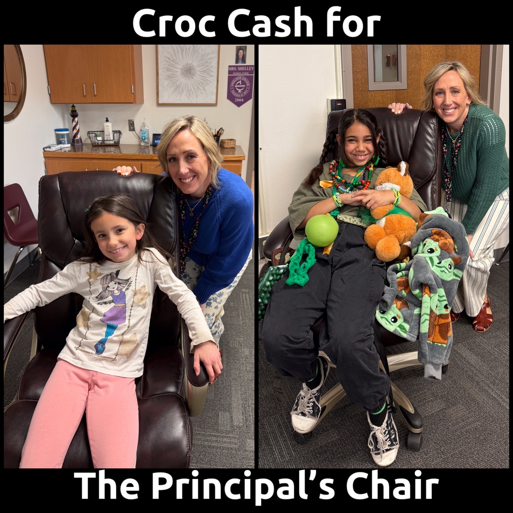 Croc Cash for the Principal’s Chair
