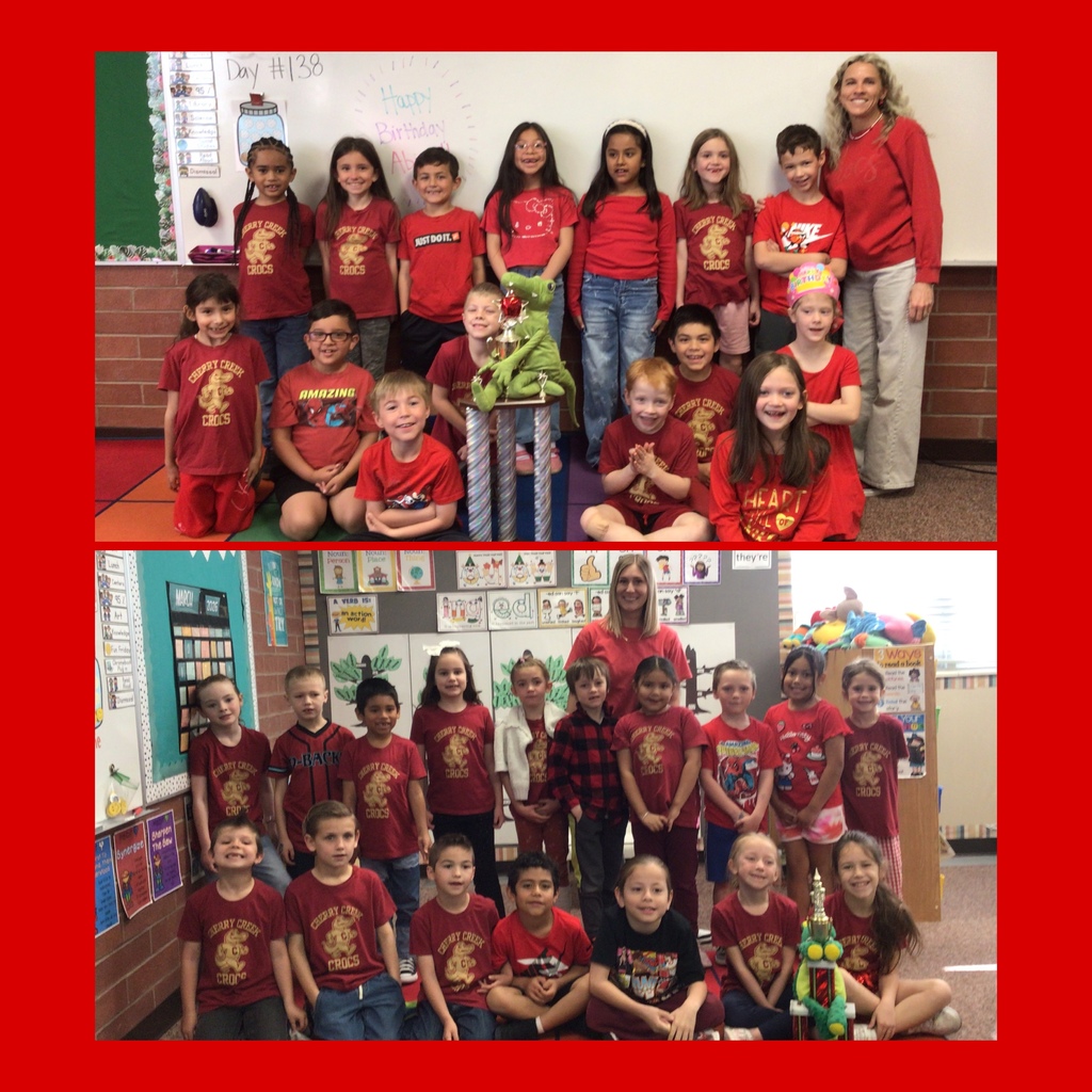 1st Graders Show their Spirit