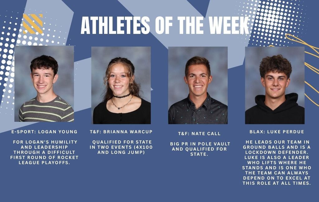 Athletes of the Week- bios