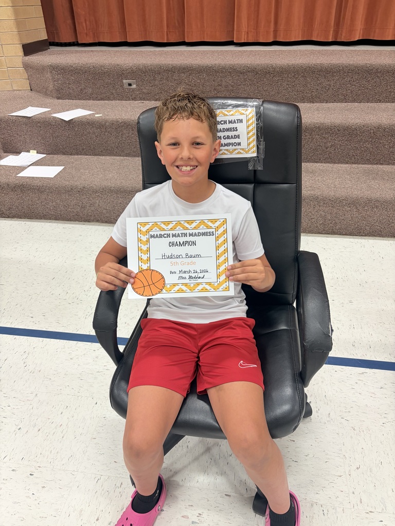 5th Grade Math Madness Champion