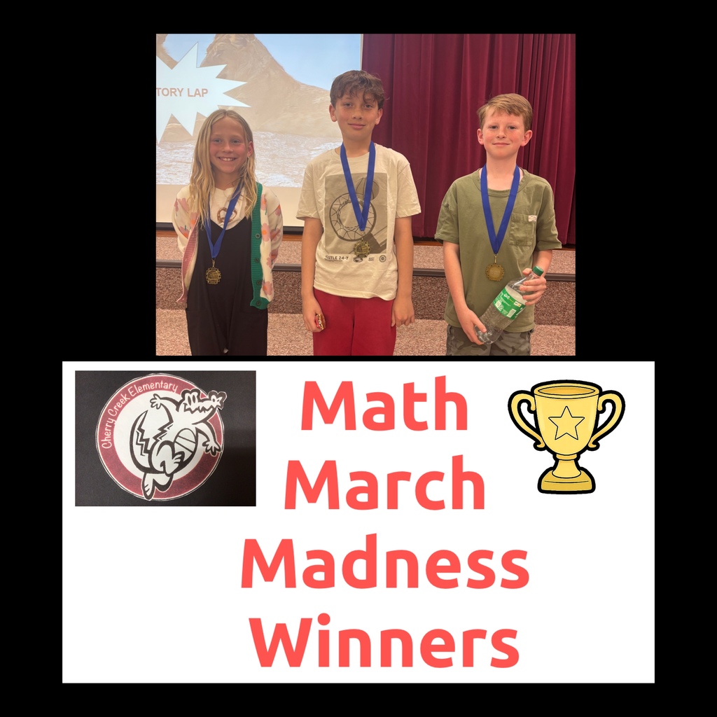 Multiplication Contest Winners