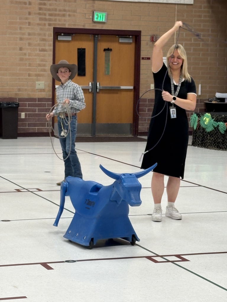 Mrs. Smallwood roping