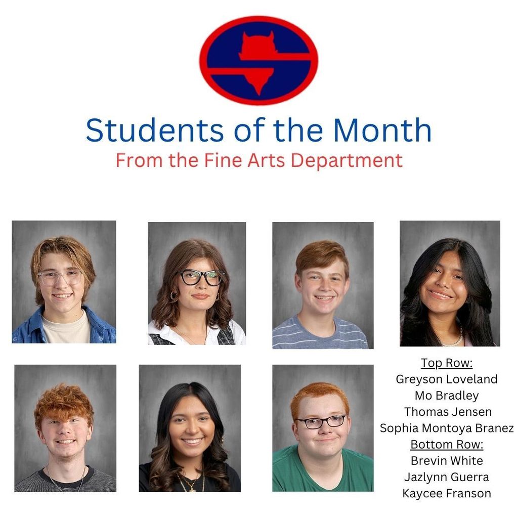 April Students of the Month