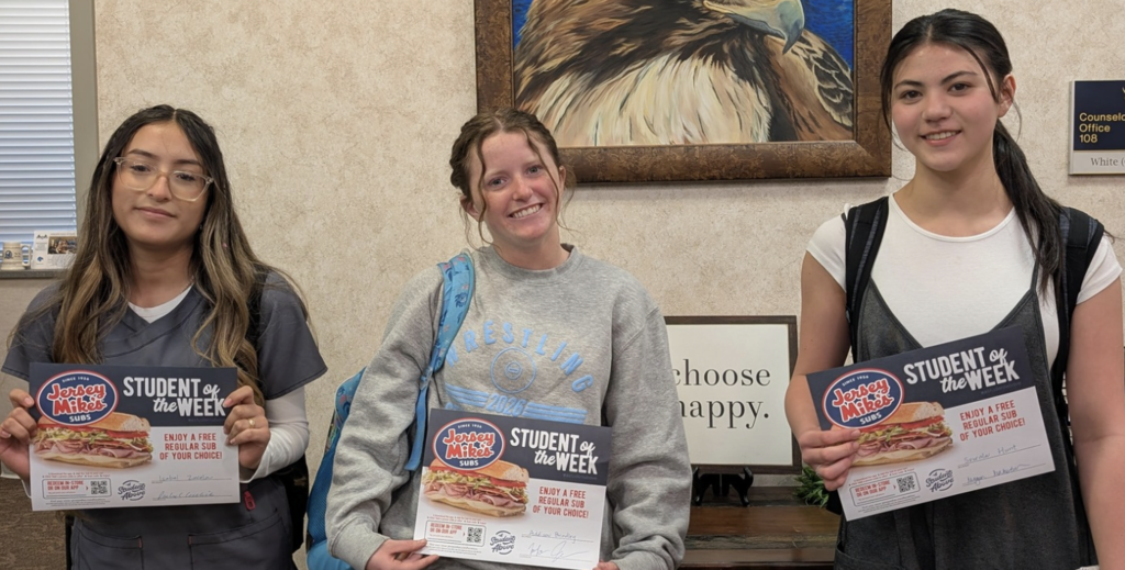 Jersey Mike's Students of the Week! 