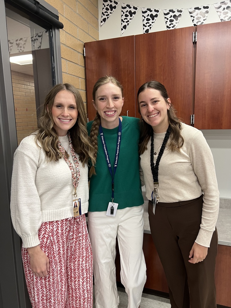 student teachers posing for a picture 