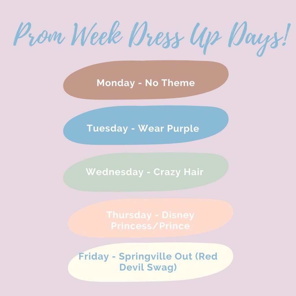 Prom Week Dress Ups