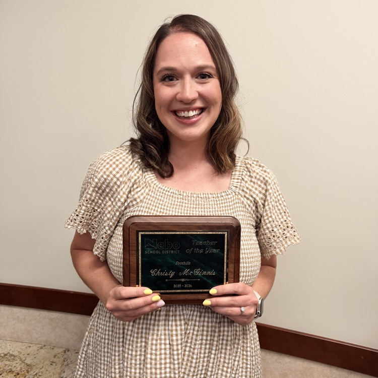 Teacher of the Year Mrs. McGinnis