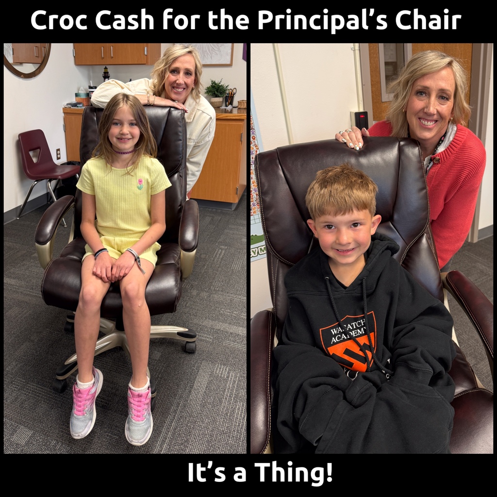 Croc Cash for the Principal’s Chair
