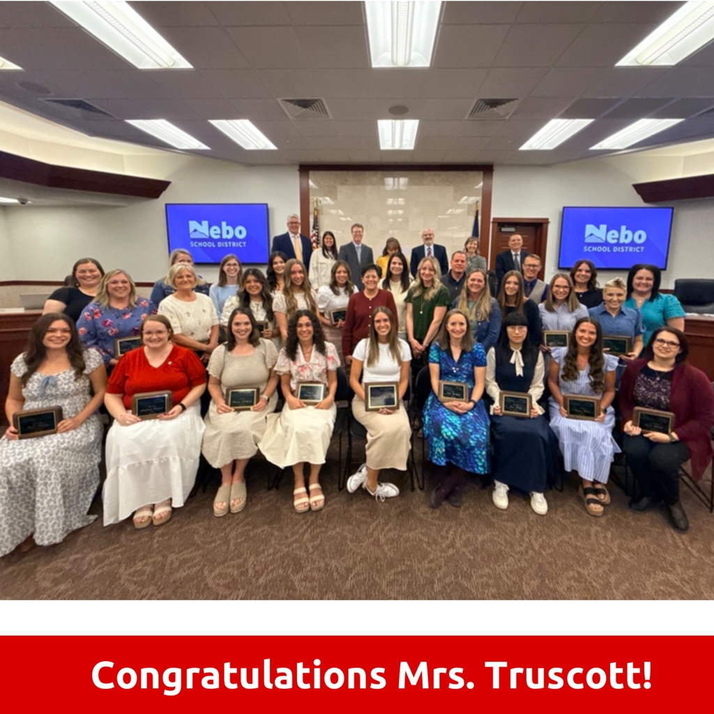 Cherry Creek’s Teacher of the Year!