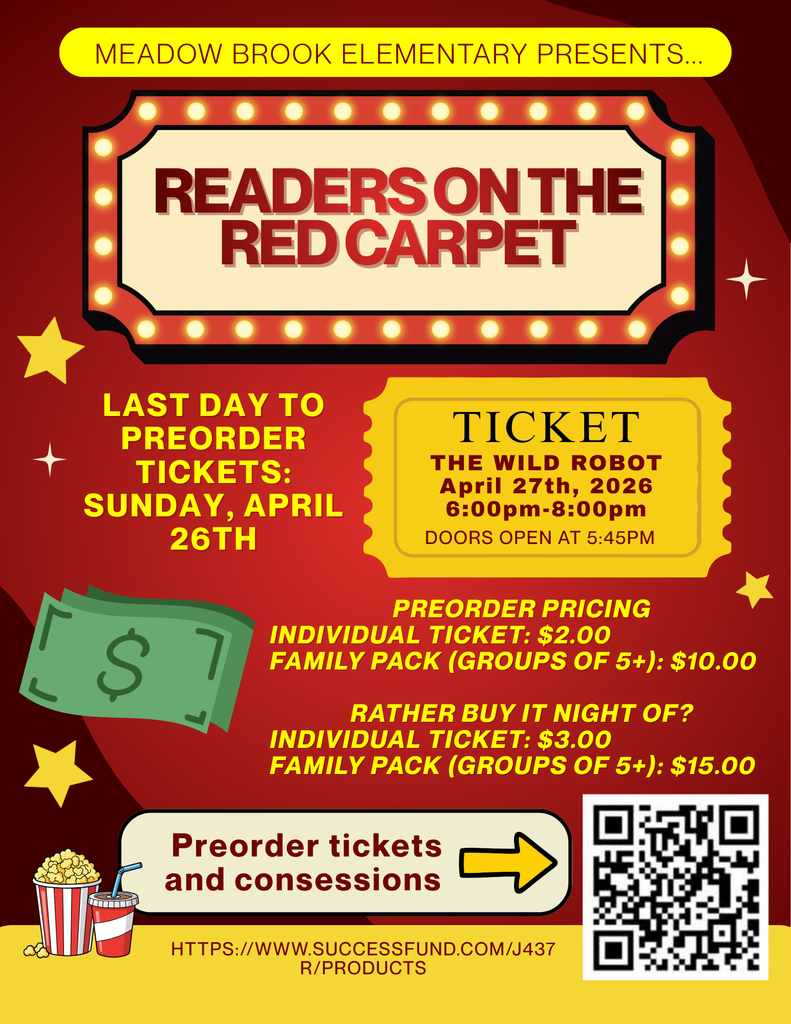 Flyer for the fundraiser