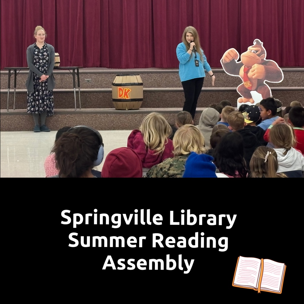 Springville Library Summer Reading Assembly