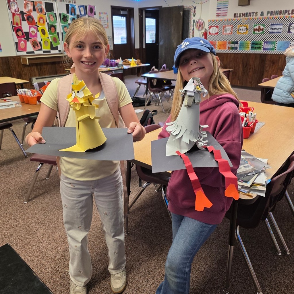 art club chickens