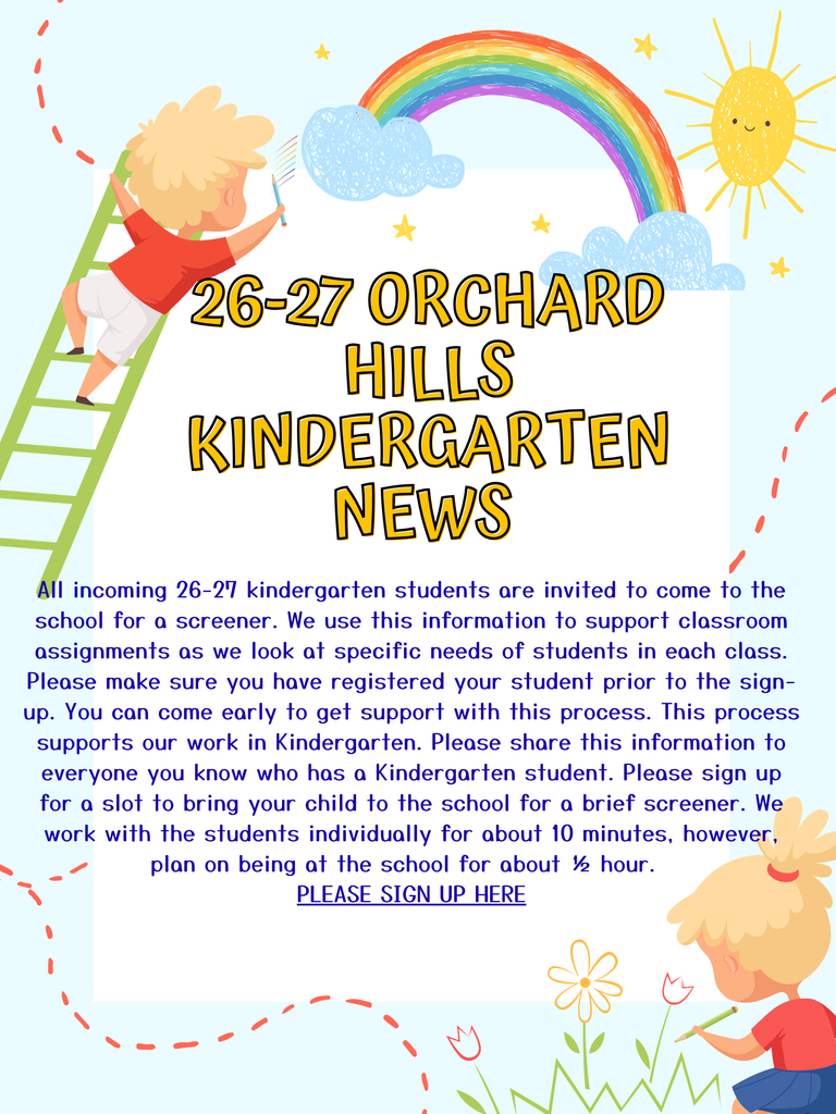 Kindergarten Screening