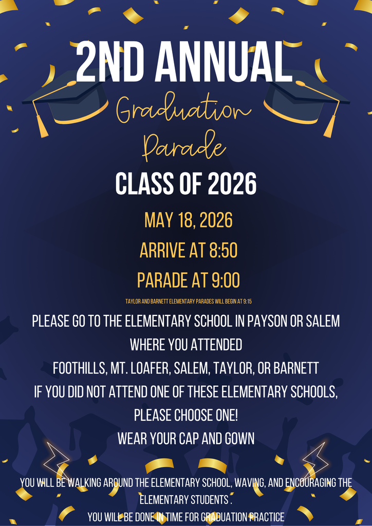 2026 Graduation Parade