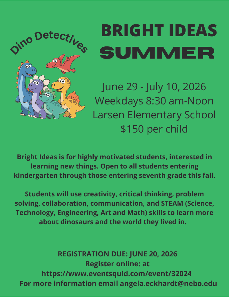 Bright Ideas Flyer