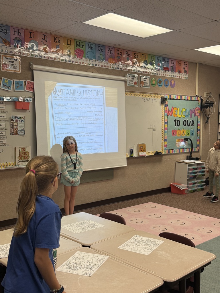 Family History 2nd Grade