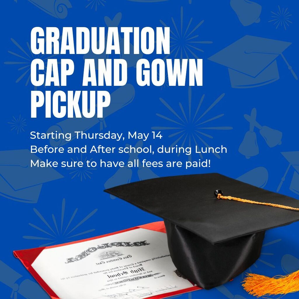Cap and Gown pick up