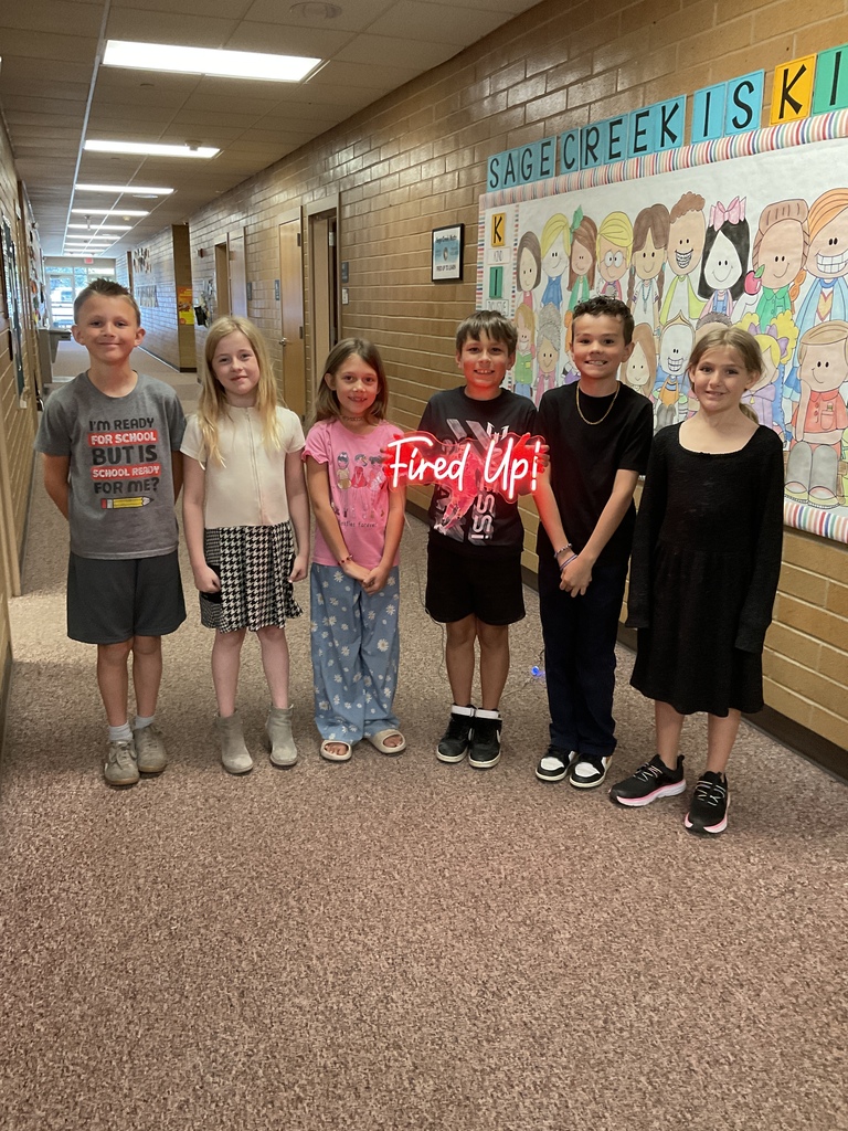 We are Fired Up to learn!