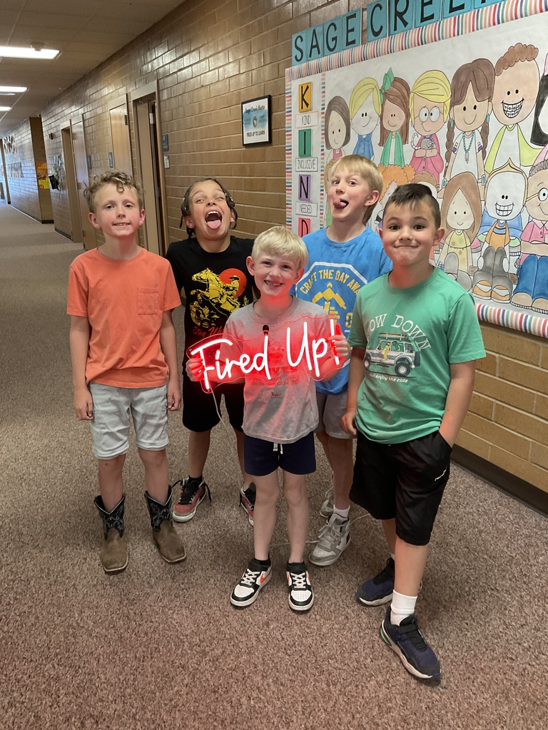 We are Fired Up to learn!