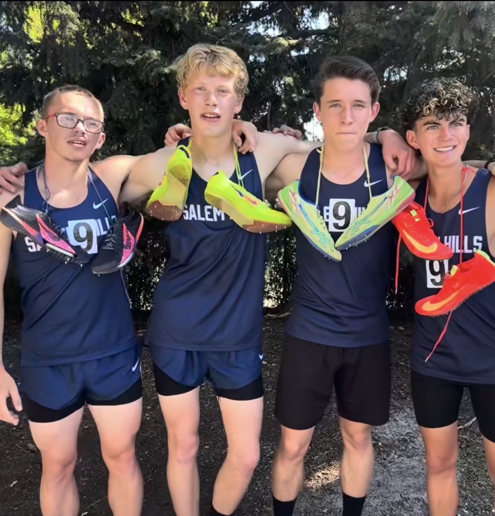 Boys track team at State 2026