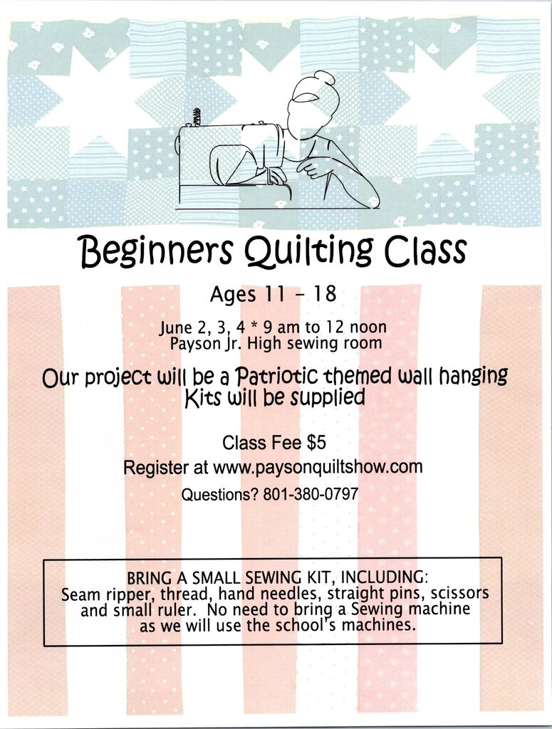 Beginning Quilting Class