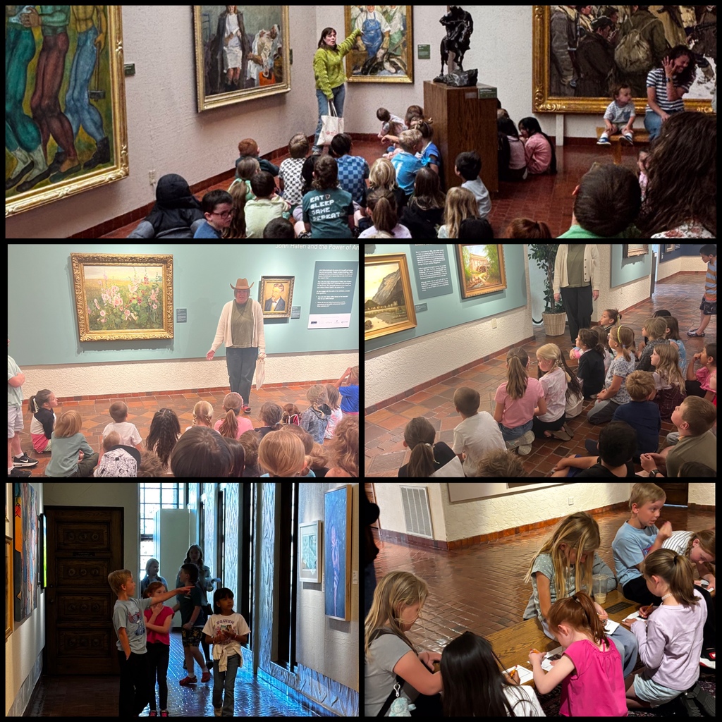 2nd Graders Tour the Springville Museum of Art