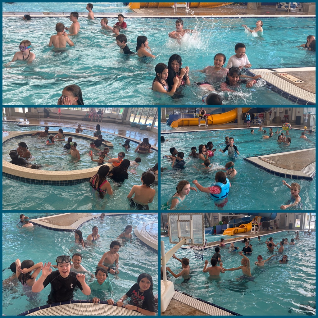4th & 5th Graders Enjoy Time at the Pool