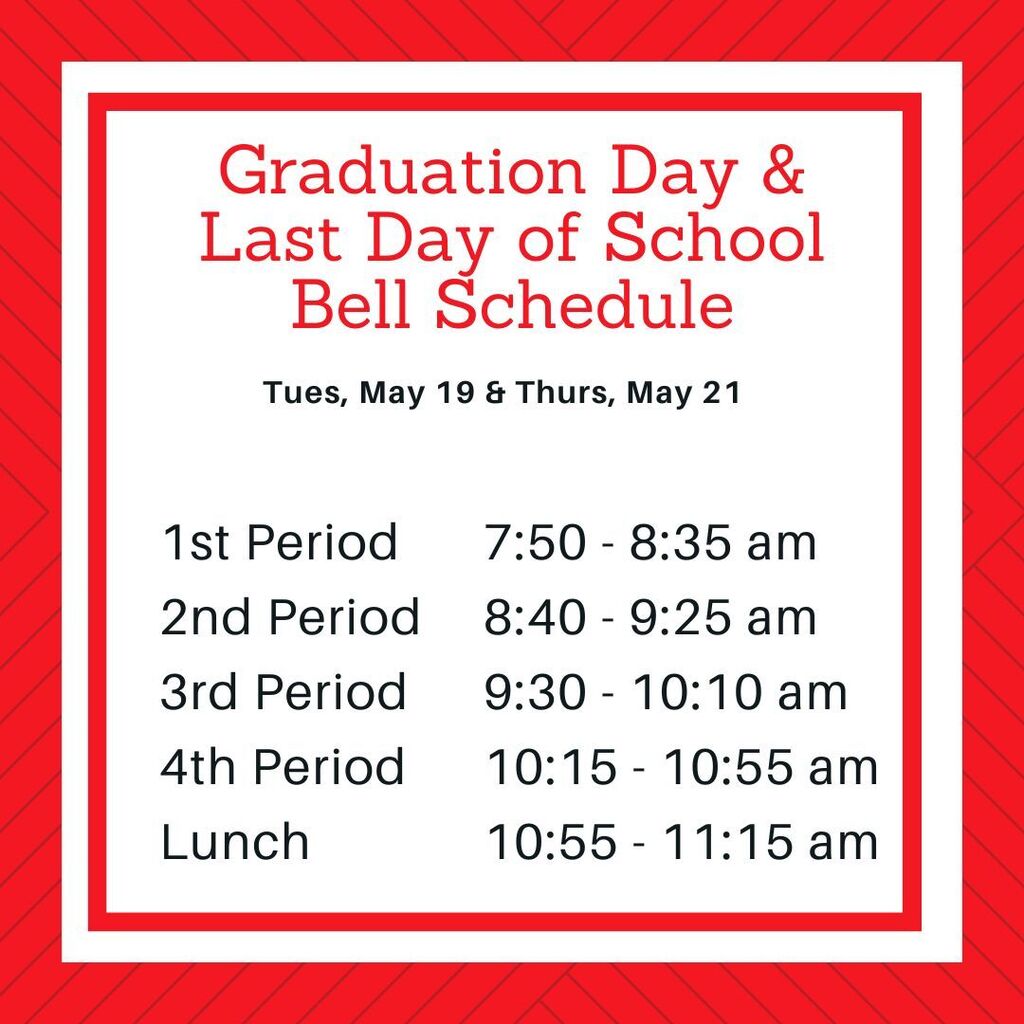 Last Day Schedule