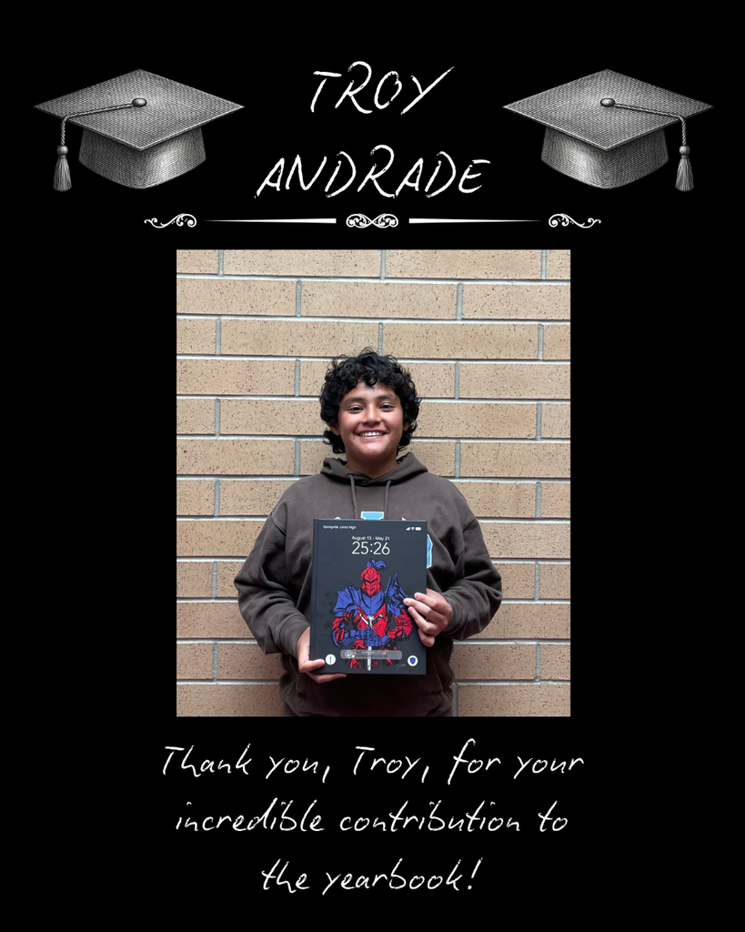 Yearbook Cover Art: Troy Andrade
