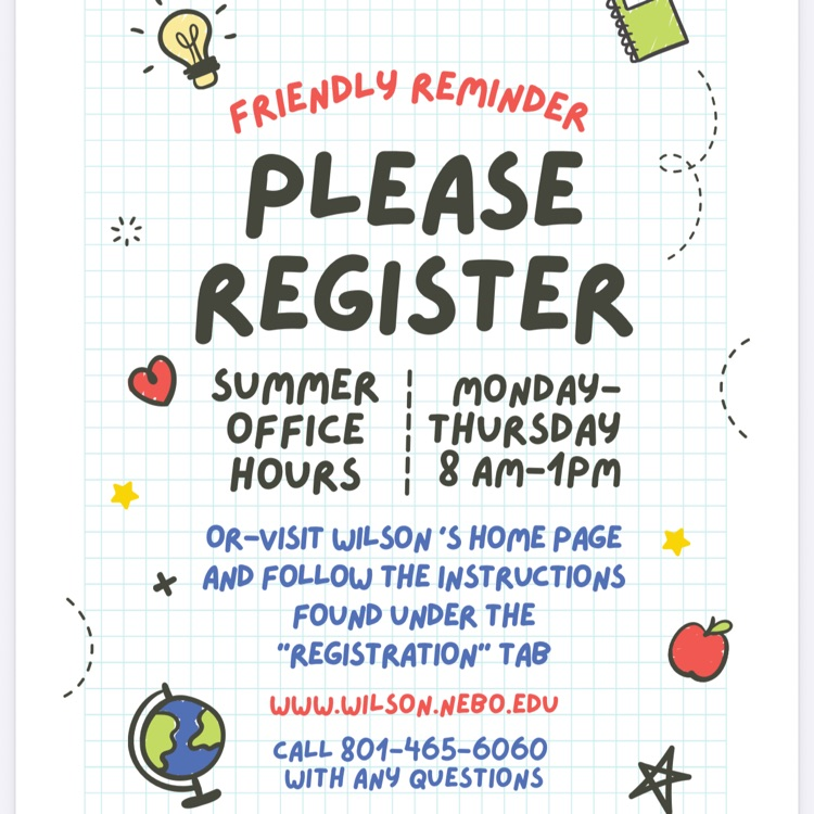 Please register. 