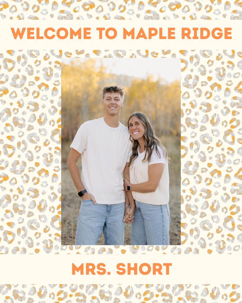 Mrs. Short--New second grade teacher.