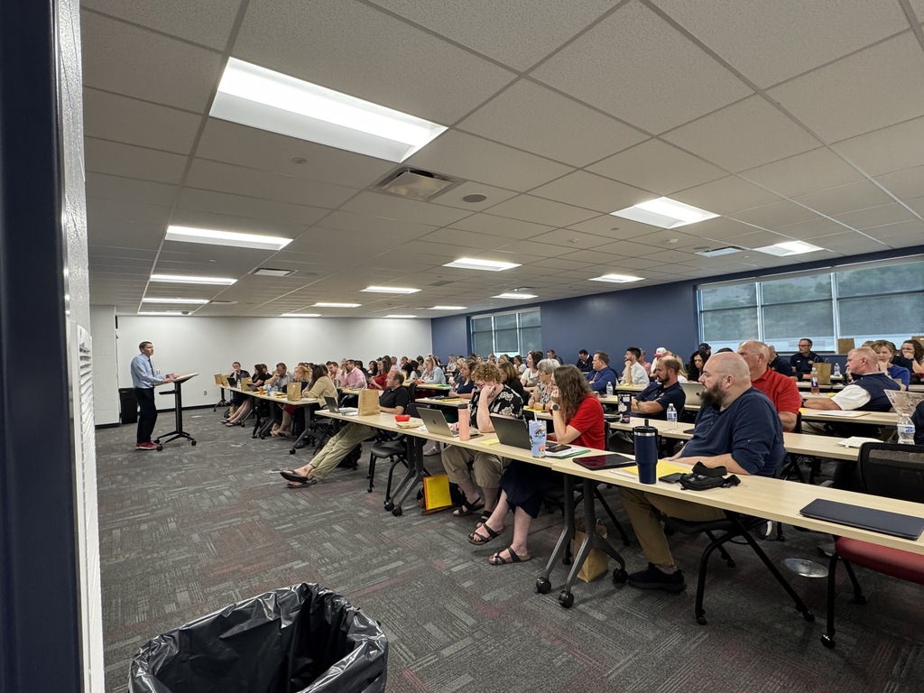 First Faculty meeting of the year
