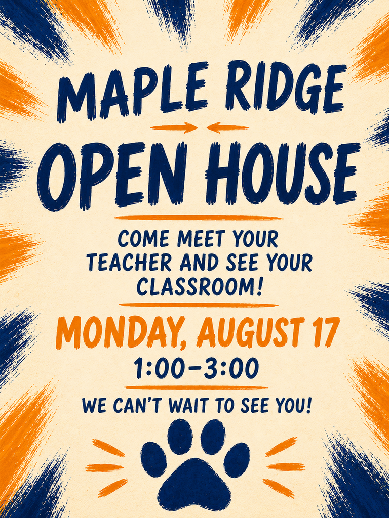 Open House, Monday, August 17 from 1:00-3:00.
