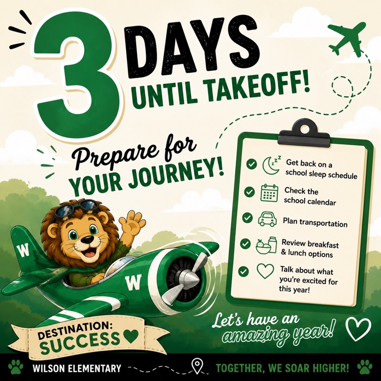 3 Days to “Take Off"