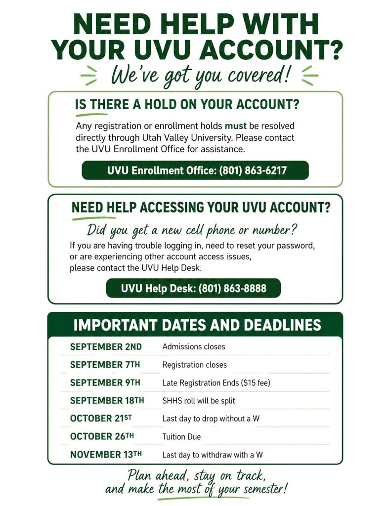 CE Help Flyer