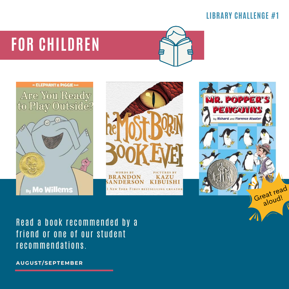 Library Challenge August/September