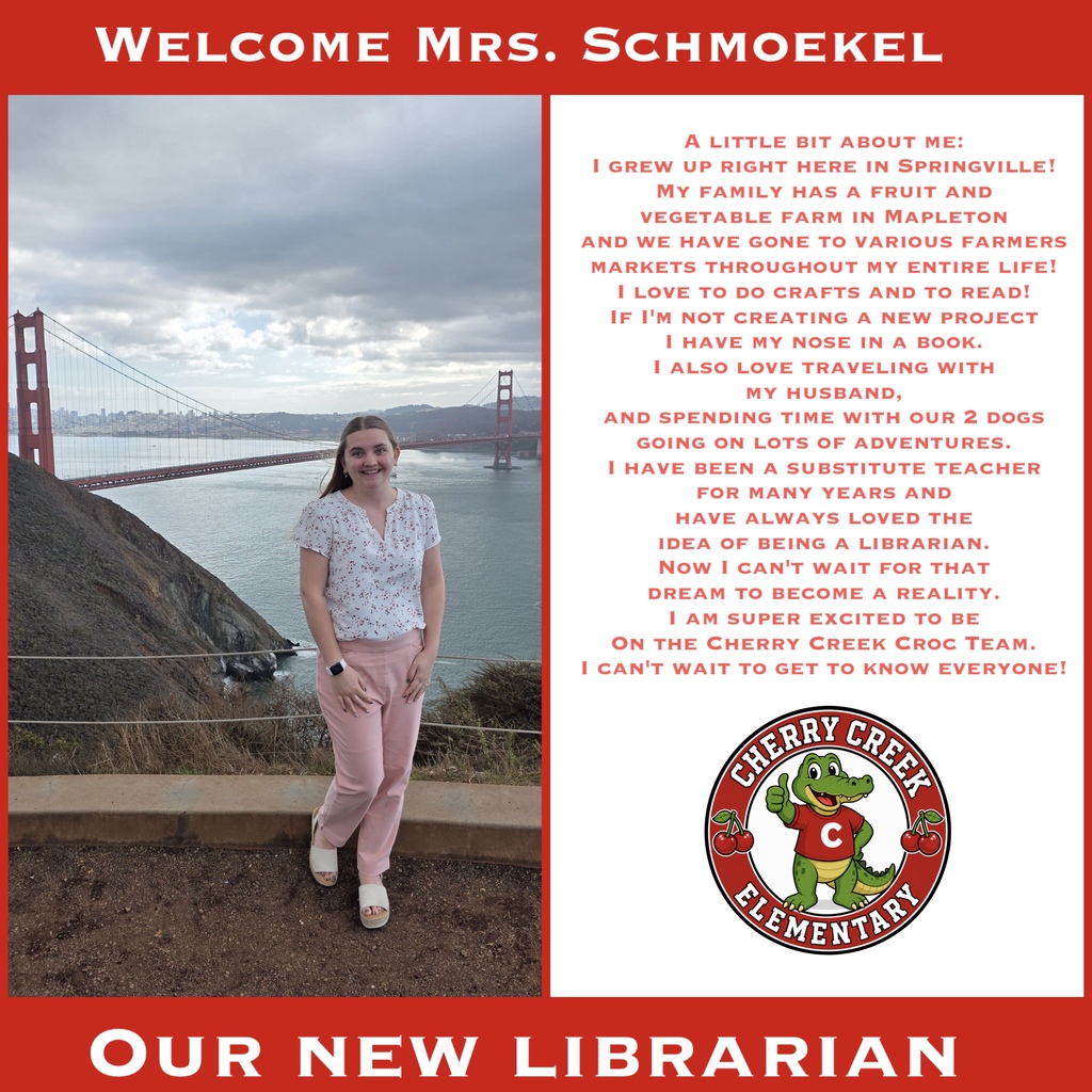 Meet Mrs. Schmoekel, Cherry Creek’s New Librarian