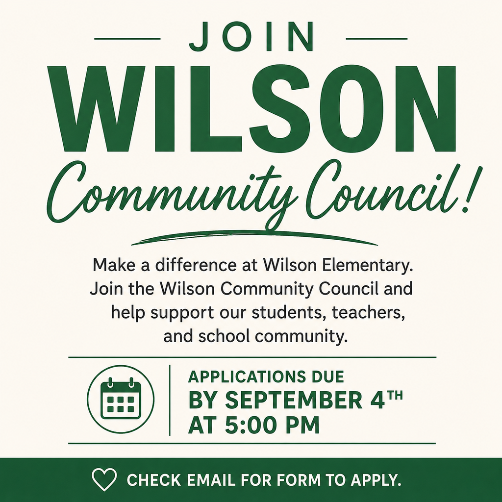 Join Wilson Community Council