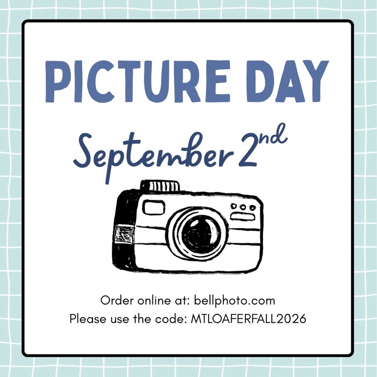 Mt. Loafer Elementary Announces Upcoming Picture Days