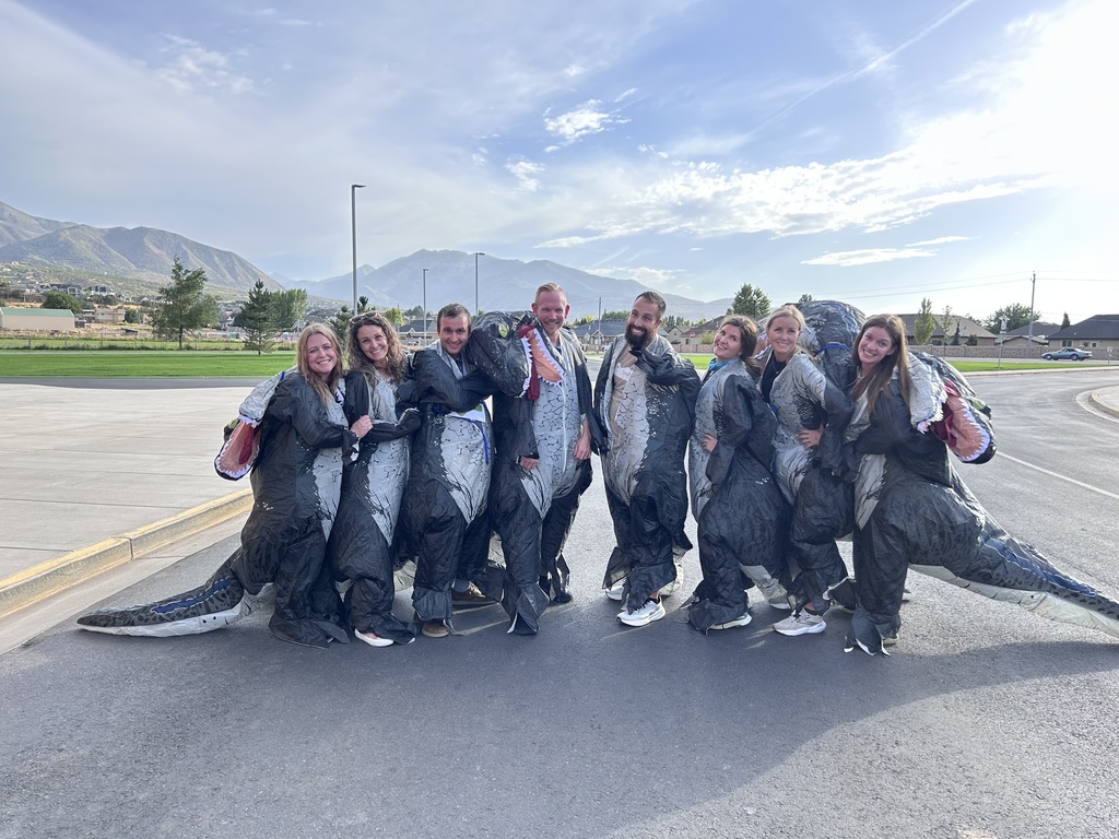 Our VVMS teacher raptors. 