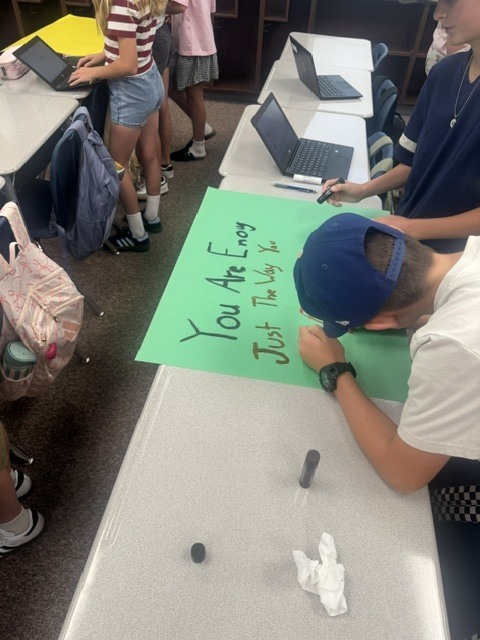 Look what the leadership class is up to