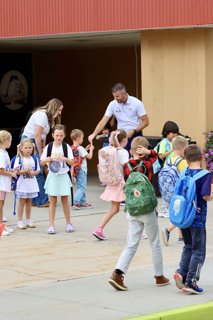 What a fun way to celebrate showing up for school!